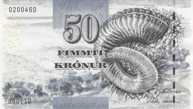 50 Kronur 2001